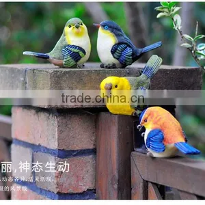 2017 Hotsell Cute Fat Bird Simulation Garden Ornaments thumbnail-5