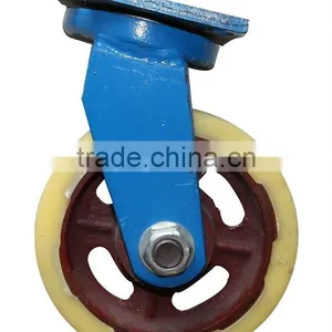 High Quality PP Material 8"caster Medical Wheels Rubber Caster thumbnail-1