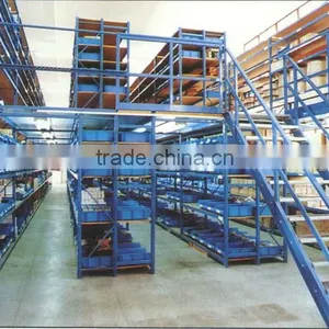 Warehouse Save Space Mezzanine Floor Rack Attic thumbnail-1