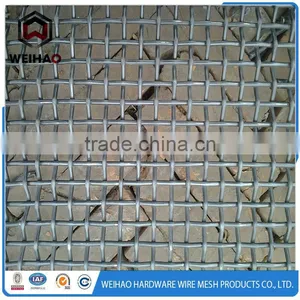 Plain Woven Stainless Steel Galvanized Crimped Wire Mesh/Square Hole Mesh thumbnail-3