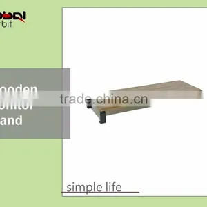 Adjustable Computer Wood Monitor Stand thumbnail-1