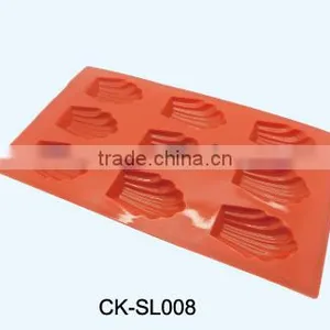 Bakeware Shell Shape Silicone Muffin Mould CK-SL008 thumbnail-1