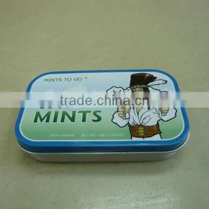 Candy Tin With Hinged Lid, Mint Case, Mint Tin Case thumbnail-1