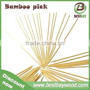 Strong Grilled Long Marshmallow Bamboo Skewers,round Bamboo Skewers thumbnail-2
