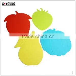 16152 Apple Pear Shape Silicone High Temperature Heat Insulation Mat thumbnail-5