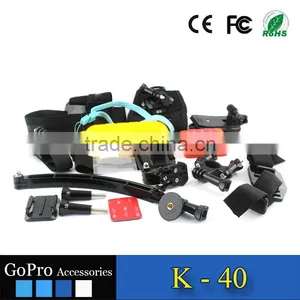 2016 Hot Selling Kits Used for Gopros Heros Series Mount Sets for Action Camera Sports DV Cases thumbnail-3