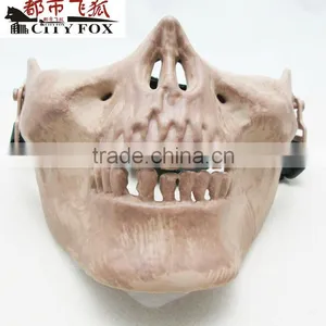 Plastic Skull Half Face Safety Mask thumbnail-1