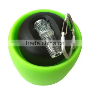 Hot Selling Silicone Traveling Metal Hook Collapsible Water Bottle thumbnail-5