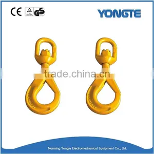 2015 Reliable G80 Rigging European Forged Self Locking Swivel Safety Hook thumbnail-1