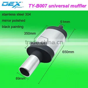 High Quality Racing Spare Part Exhaust System Universal Muffler Performance thumbnail-1