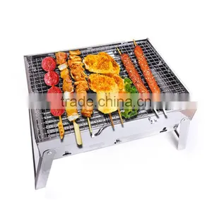 Homemade Charcoal Grill Commercial Charcoal BBQ Grill for Inddoor and Outdoor thumbnail-1