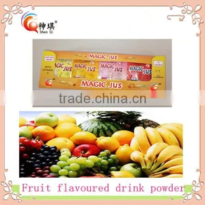 Instant Fruits Mixed Flavoured Drink Juice Powder 5g*72sachets*6bolor Box/ctn thumbnail-4