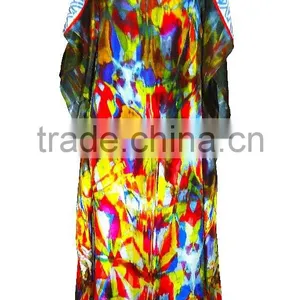 Fashion Print Long Kaftan thumbnail-1