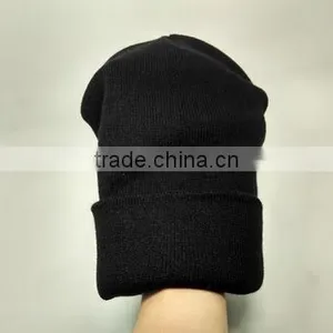 Winter CC Ski Beanie Hats Of 100% Acrylic Kintted thumbnail-5