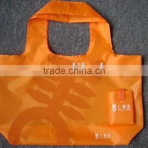 Printed Nylon Bag/nylon Shopping Bag/polyester Supermarket Bag/nylon Folding Bag thumbnail-1