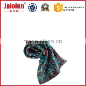 Promotion Gift Custom Silk Screen Printing 55*55 Silk Scarf thumbnail-6