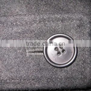 Men Coat With 2 Zipper Pockets 100% Wool Suit Jacket thumbnail-6