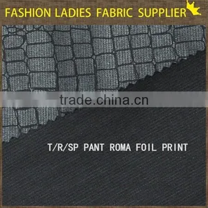 Latest Fashion Pants Foil Pante Roma for Trousers Wholesale Many Stocks Pante Roma Fabric thumbnail-5