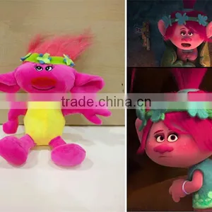 Good Quality Cartoon Dreamworks Plush Toys Trolls Set Stuffed Toy thumbnail-4