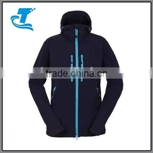 2017 Men's Softshell Jacket With High Quality thumbnail-1