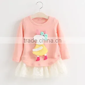 2015 White Pretty Lace Made Summer Baby Dress Design Child Pink Princess Dresss Ballerina Child thumbnail-1
