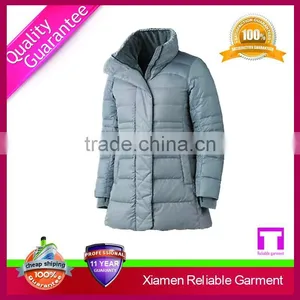 Custom Wholesale Woman Fur Winter Coat Custom Nylon Jackets OEM Service thumbnail-4