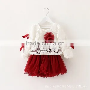 2016 Lovely Girls Winter Lace Dress thumbnail-1