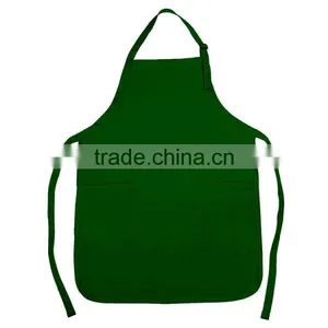 Bulk Cheap Price Heat Resistance Blank With Pocket Cooking Cotton Kitchen Apron thumbnail-5