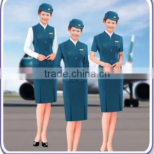 Air Hostess Costume Uniform/ Air Stewardess Uniform thumbnail-6