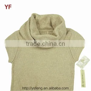 2015 Latest Fashion Short Sleeve Girl Sweater Dress Design thumbnail-4