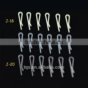 High Quality Small 4.2*1.0*0.5cm U-shape Shirt Plastic Clips For Shirt Packing thumbnail-4