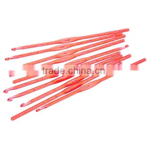 10PCs Acrylic Crochet Hook 4mm US 6 UK Size 8, 13.8cm Long thumbnail-1