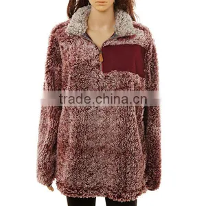 FACTORY Wholesale Monogrammed Fleece Pullover thumbnail-6