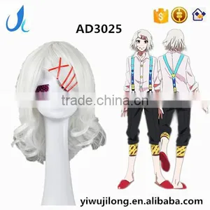 2016 Tokyo Ghoul Cospaly Wig Sliver High Quality Fashion Hair Wig Cosplay AD3025 thumbnail-1