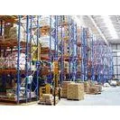 5000KG Spray Paint Narrow Storage Rack With Forklift Works , Customized thumbnail-1