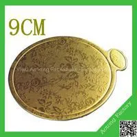 China Golden Round Cardboard Wholesale Cake Boards thumbnail-3