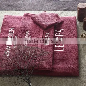 Plain Dyed Elegant 100% Cotton Bath Hotel Towel thumbnail-6