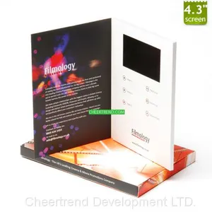4.3/ 5 / 7 / 10.1'' Lcd Video Mailer for Financial Service Company Direct Mailing Lcd Video Greeting Card for Promotion thumbnail-2