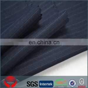 Polyester Rayon Fabric Suiting Fabric With Stripe/stripe Fabric for Suiting thumbnail-2