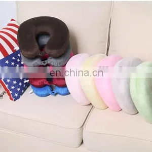 Cheap Wholesale U Shape Memory Foam Travel Pillow Custom Neck Pillow thumbnail-5