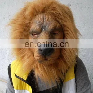 Hot Selling Realistic Lion Dance Face Mask for Dragon Dance Lion Dance of New Year Celebration! thumbnail-1