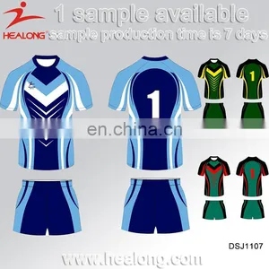 Healong Dye-Sub Digital Sublimation Custom Rugby Singlets thumbnail-4