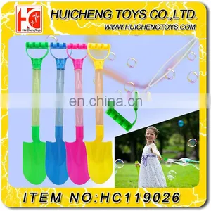 Magic Multifunction Soap Bubble Wand Toys Colorful 46cm Sand Shovel Beach Set EN71 thumbnail-1