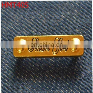 Fashion Fancy Embossed Metal Logo thumbnail-1