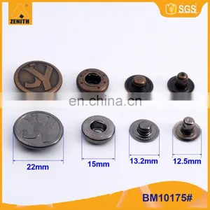 Clothing Snap Custom Metal Snap Button BM10175 thumbnail-5