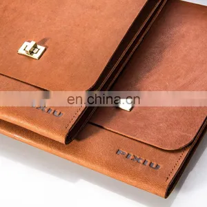 Guangzhou Factory Fashion Handmade Wholesale Leather File Holder thumbnail-2