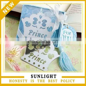 Fashion Wholesale Crown Prince Bookmark Baby Giveaway Gift thumbnail-1