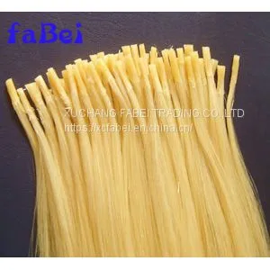 Full Cuticle Aligned Remy Human Hair Double Drawn Pre Bonded Keratin Nail u Tip Human Hair Extensions thumbnail-1