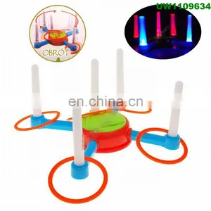 Ring Toss Kids Adults Games Improve Eye-Hand Coordination and Fine Motor Skills - With Carrying Case, Plastic Rings thumbnail-1