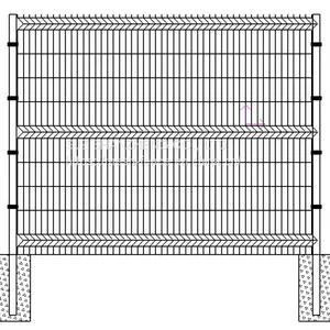 Welded Wire Mesh Fencing Rigid Panel thumbnail-5